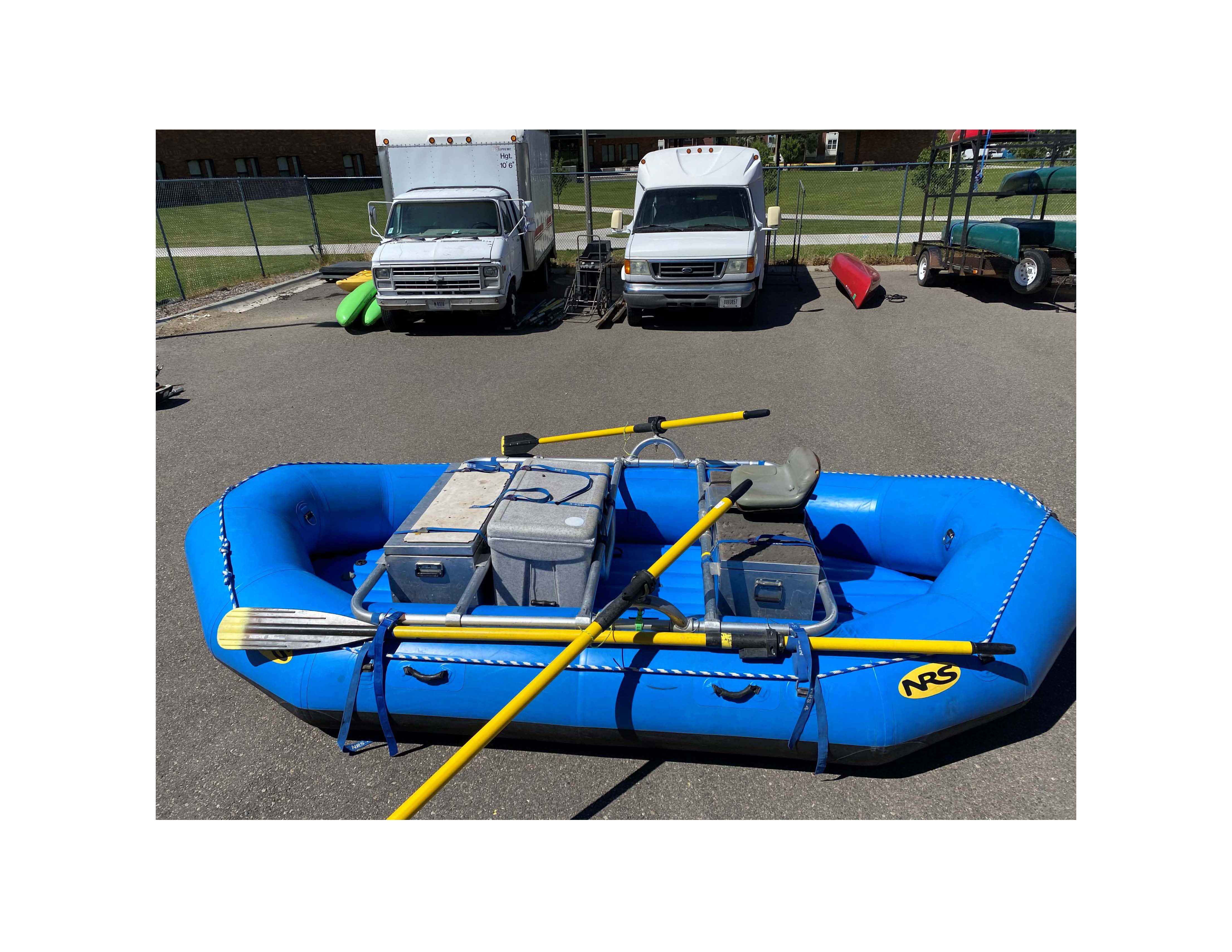 Raft Frame Setup Outdoor Recreation Montana State University